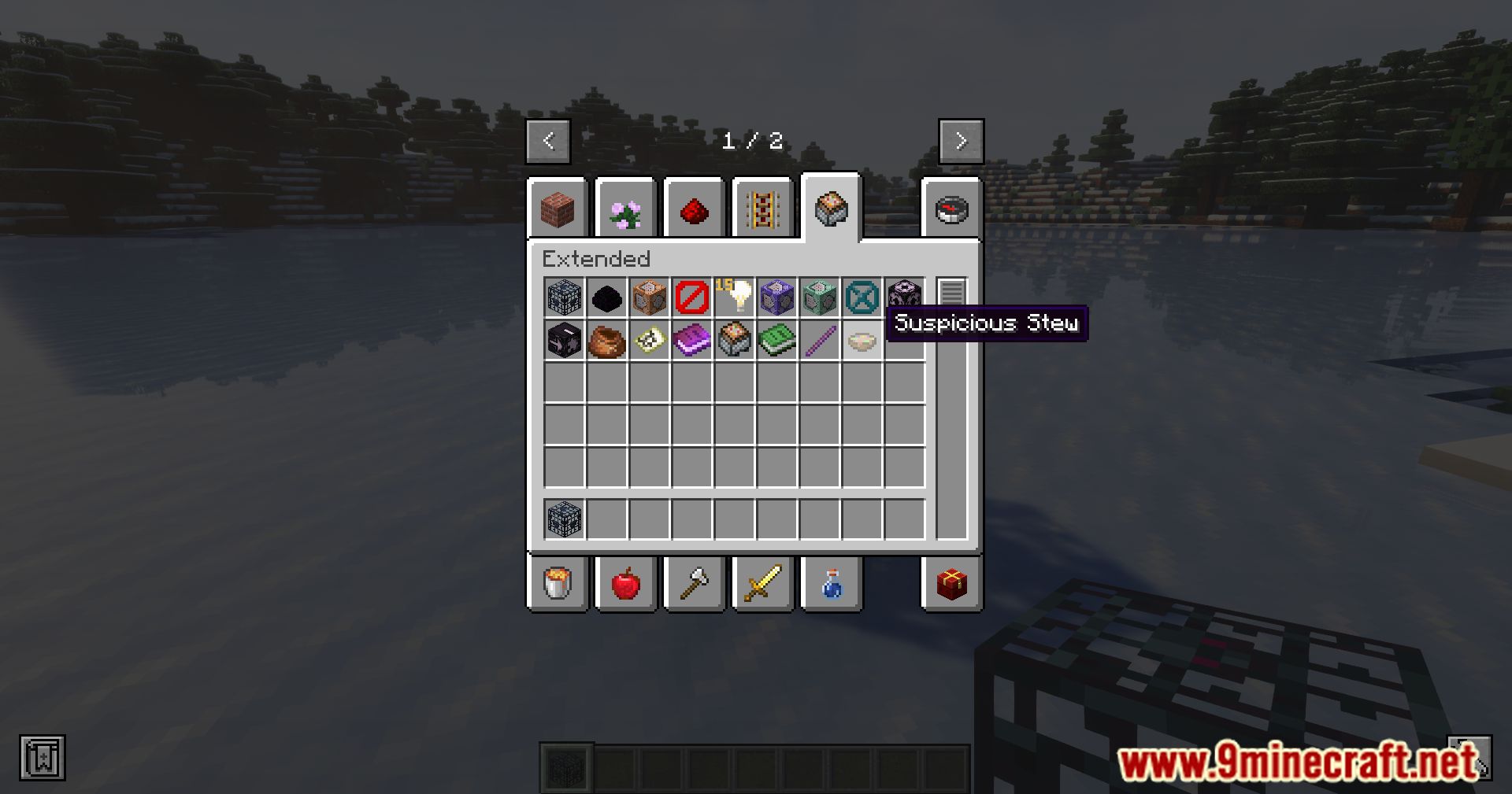 description_7 Extended Creative Inventory Mod (1.19.2, 1.18.2) - переопределяет доступ к предметам Minecraft
