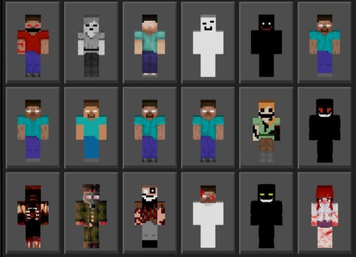 image 5 for Набор скинов Worm Hype (1.20 и 1.19) — MCPE/Bedrock