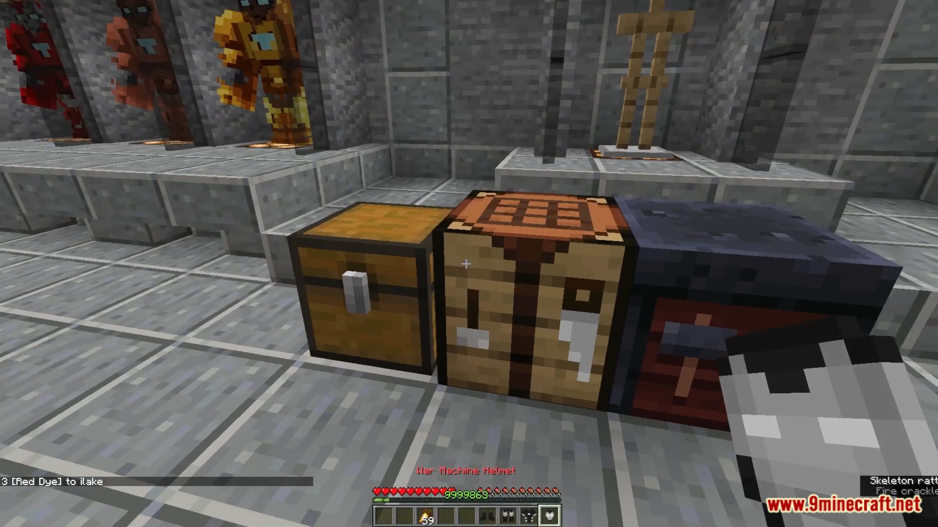 description_4 Stark Industries Datapack (1.19.4, 1.19.2) - Станьте Железным человеком!