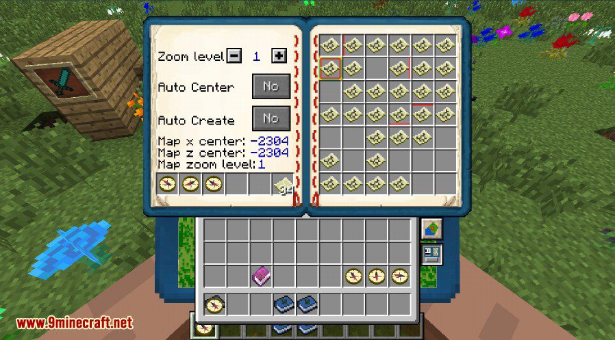 description_10 Мод BiblioCraft (1.12.2) - Подставка для доспехов, книжная полка.