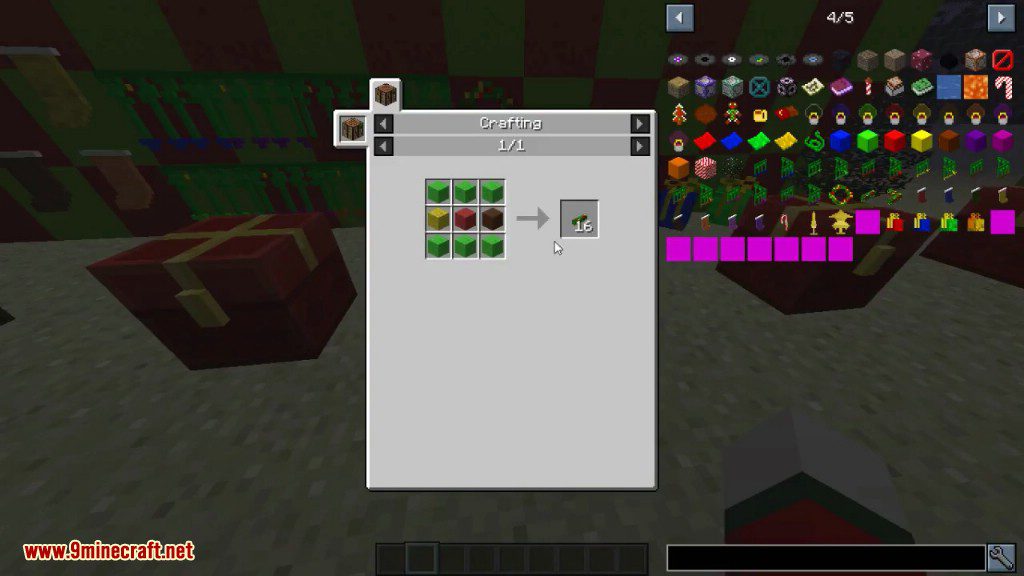 description_16 Christmas Festivity Mod (1.20.2, 1.19.4) – Christmas Furniture, Decorations