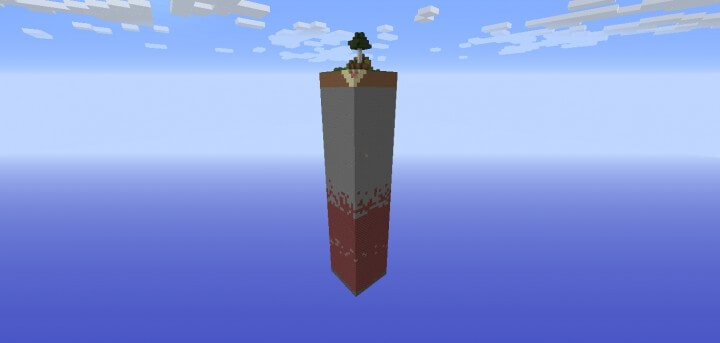 description_0 One Chunk Survival | Mapa de Minecraft