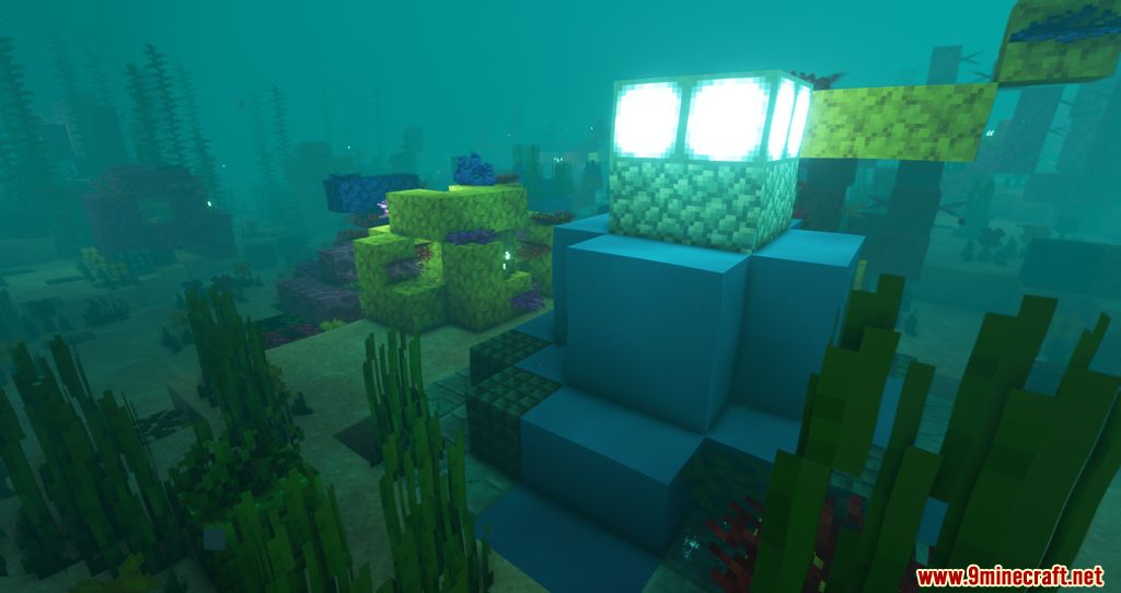 description_9 Atlantis Mod - underwater city, artifact