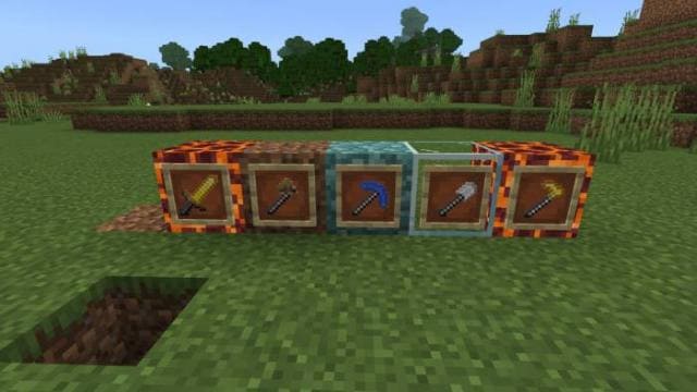 description_0 Elemental weapons and tools