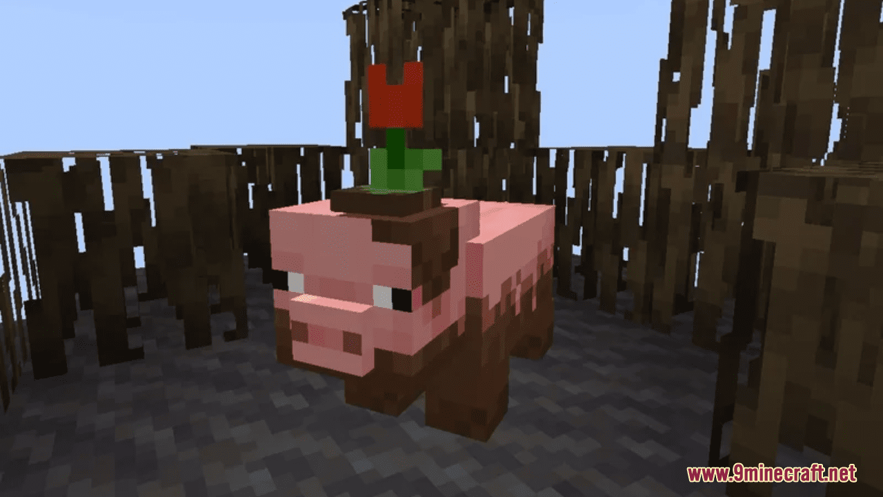 description_13 Muddy Pig Resource Pack (1.19.4, 1.19.2) - paquete de texturas