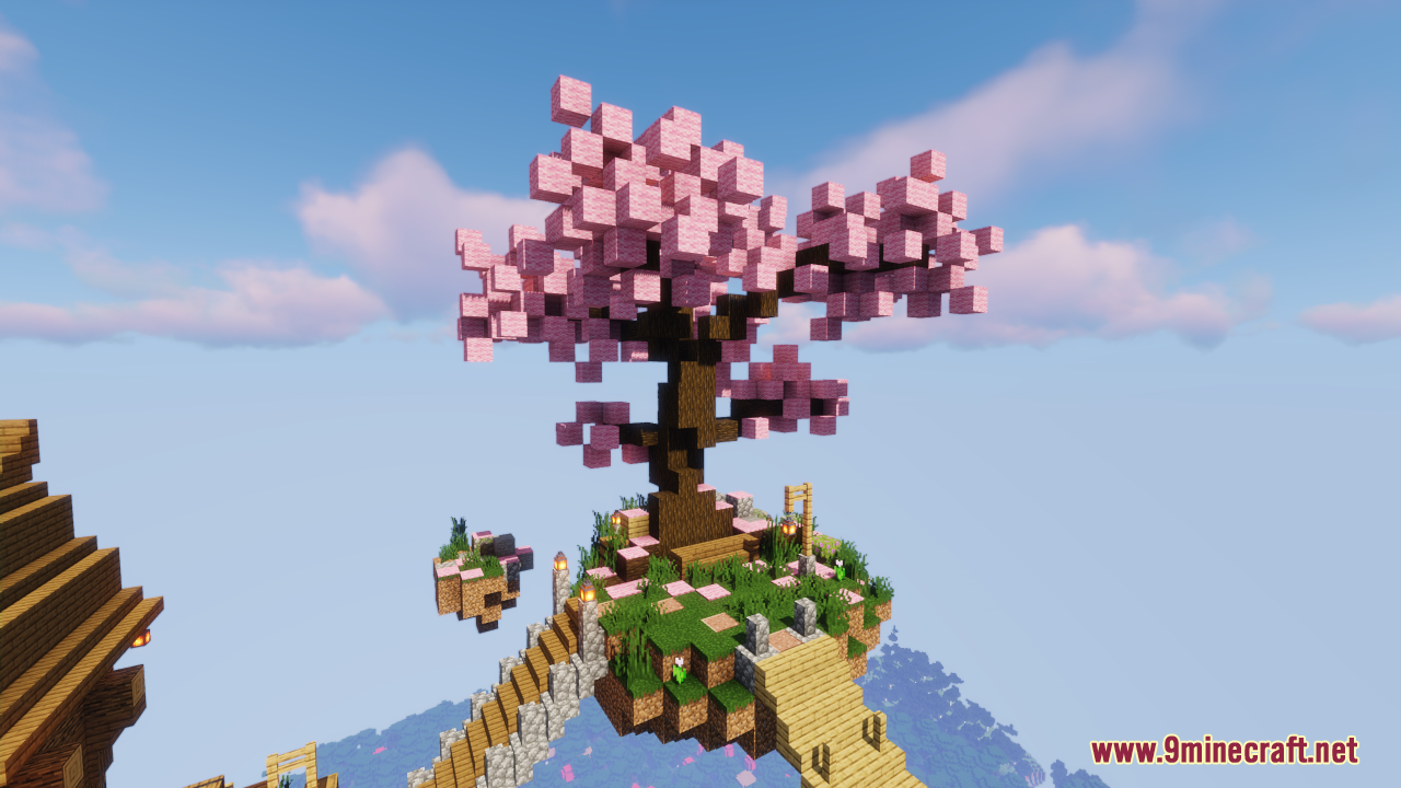 description_2 Map Floating Island Retreat (1.20.4, 1.19.4) - Lovely Survival Sky Island