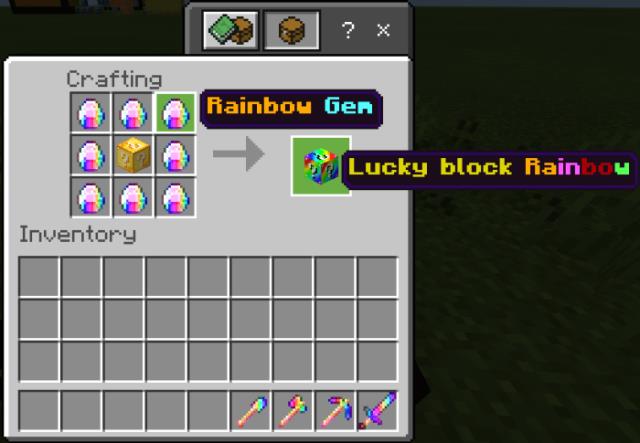 description_0 Rainbow lucky blocks.