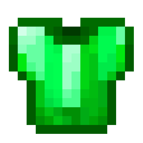 Imagen 2 para el accesorio Emerald Gear (1.20) - Armadura, herramientas de eco, varitas