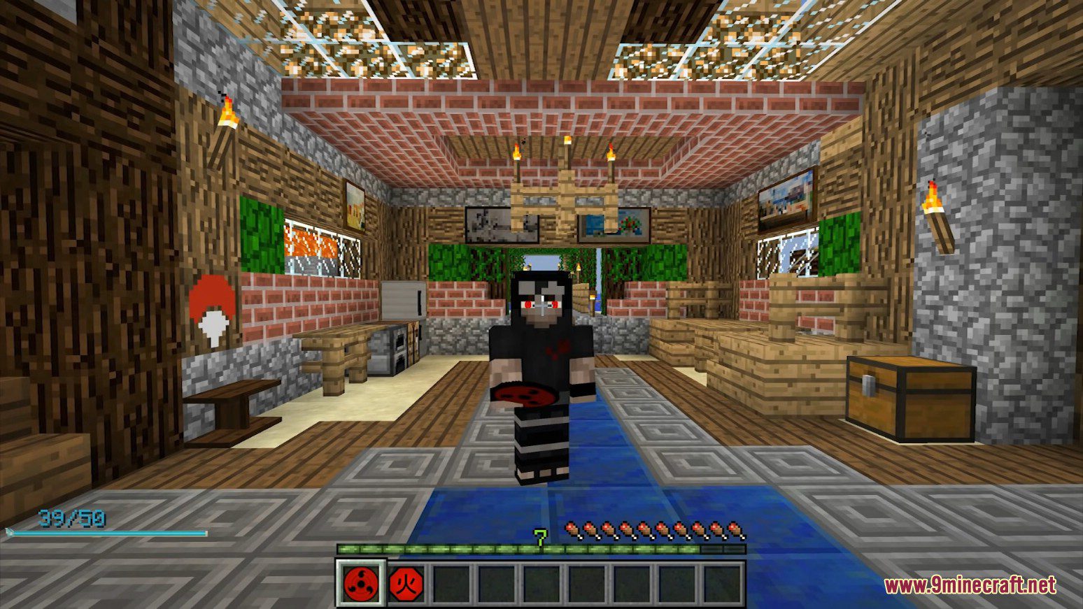 description_9 Naruto Anime Mod (1.7.10) - El mejor Naruto mod en Minecraft