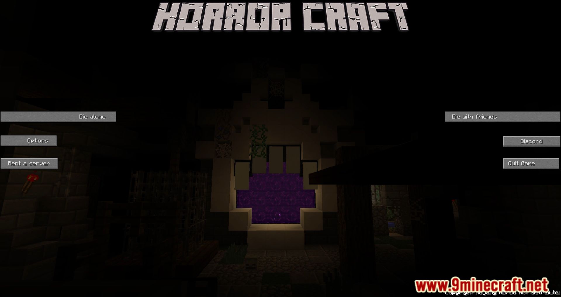 description_0 Paquete de mods de Horror Craft (1.12.2) - Un mundo de horror te espera
