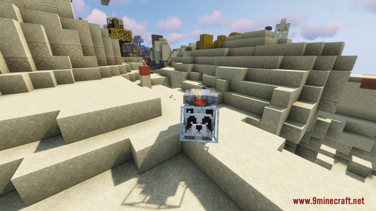 description_7 Puffier Pandas Resource Pack (1.19.4, 1.19.2) - текстурный пакет