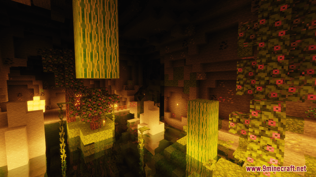 description_7 Parkour Illusion Map (1.20.4, 1.19.4) - parkour on the Mobius strip