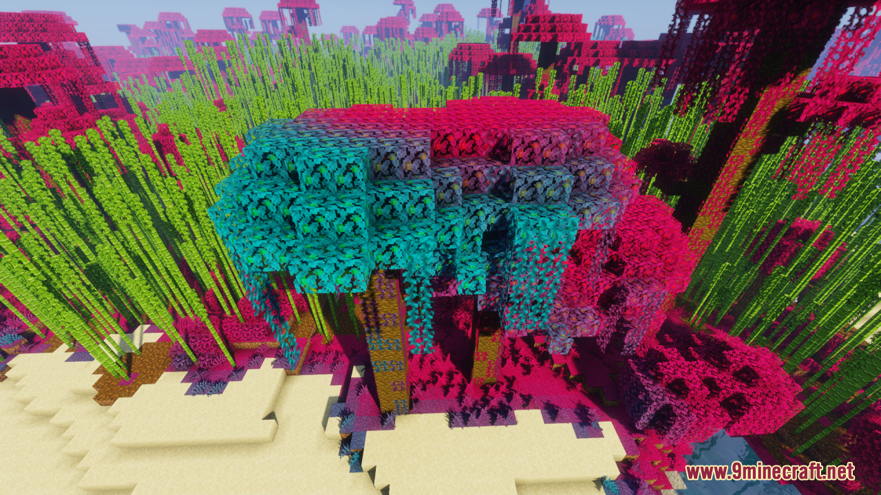 image 5 for More Colors Of Foliage Resource Pack (1.20.4) - Пакет текстур