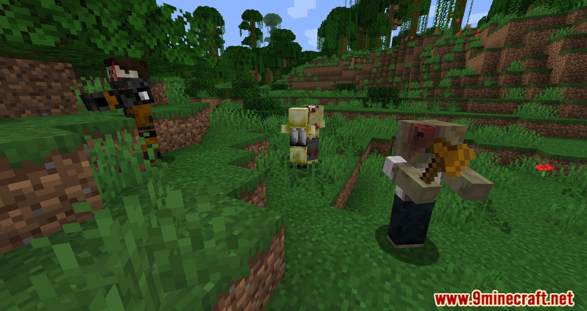 description_15 Modpack PwrDown's Zombie Apocalypse (1.16.5) - survival in a pandemic zombie world