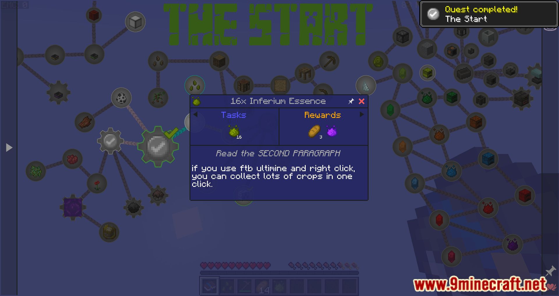 description_5 Mystic Block Modpack (1.16.5) - Focus on traveling through the sky block