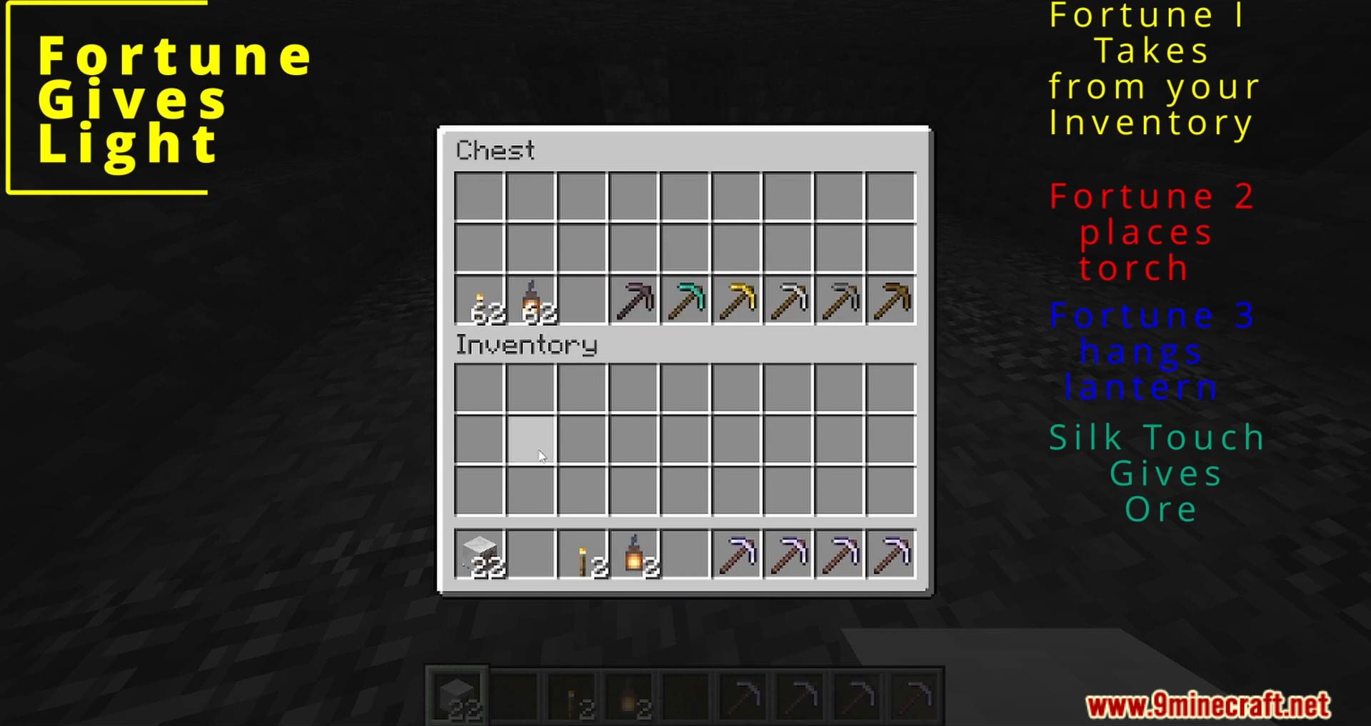 description_7 Easy Mining Data Pack (1.20.4, 1.19.4) - улучшает опыт добычи полезных ископаемых в Minecraft!