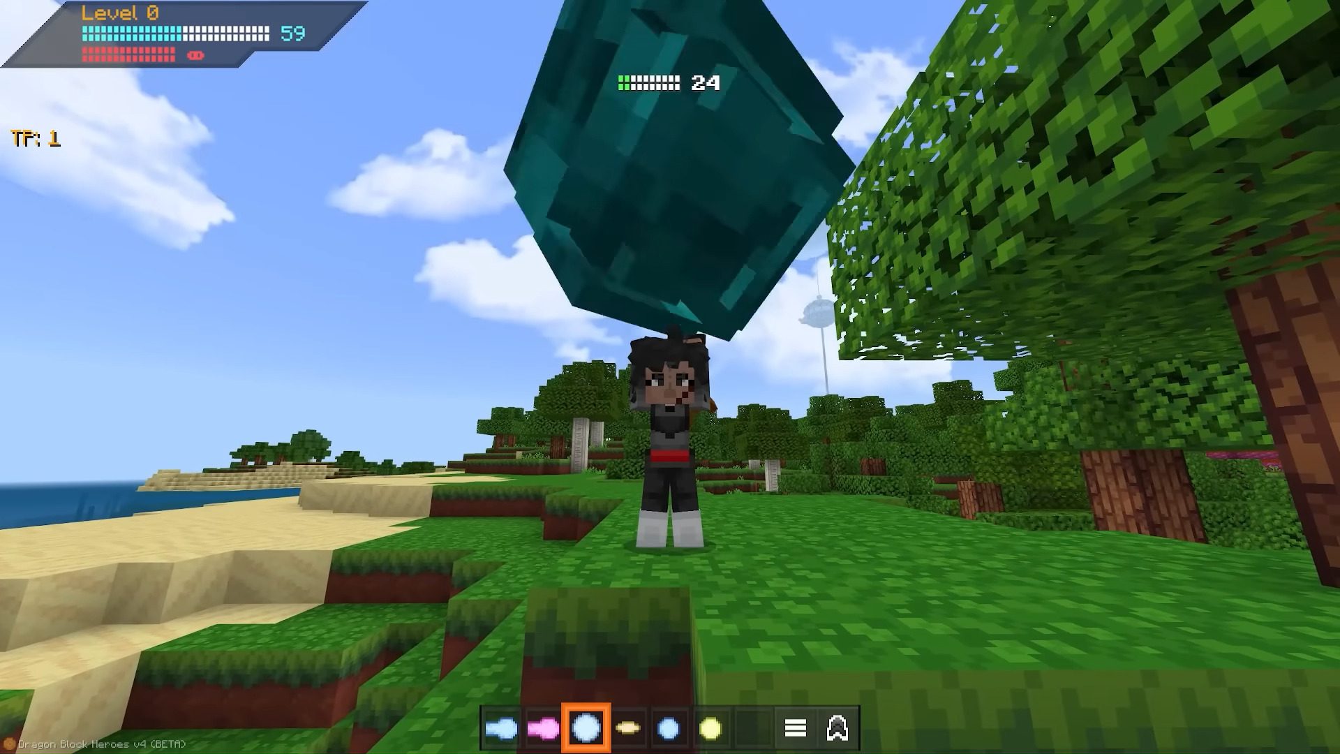 image 17 for Аддон DBZ (1.20) - MCPE/Bedrock Dragon Block Heroes Mod