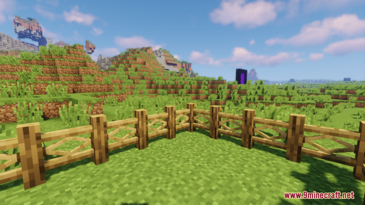 description_2 Remodeled Fence And Gates Resource Pack (1.20.4, 1.20.2, 1.20.1, 1.20) - Texture Pack