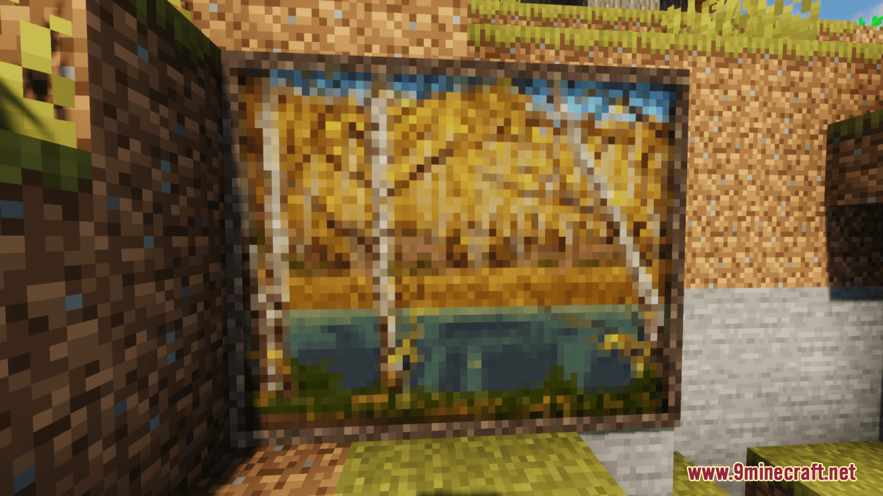description_2 Paquete de recursos de pinturas Cottagecore (1.19.4, 1.19.2) - Paquete de texturas