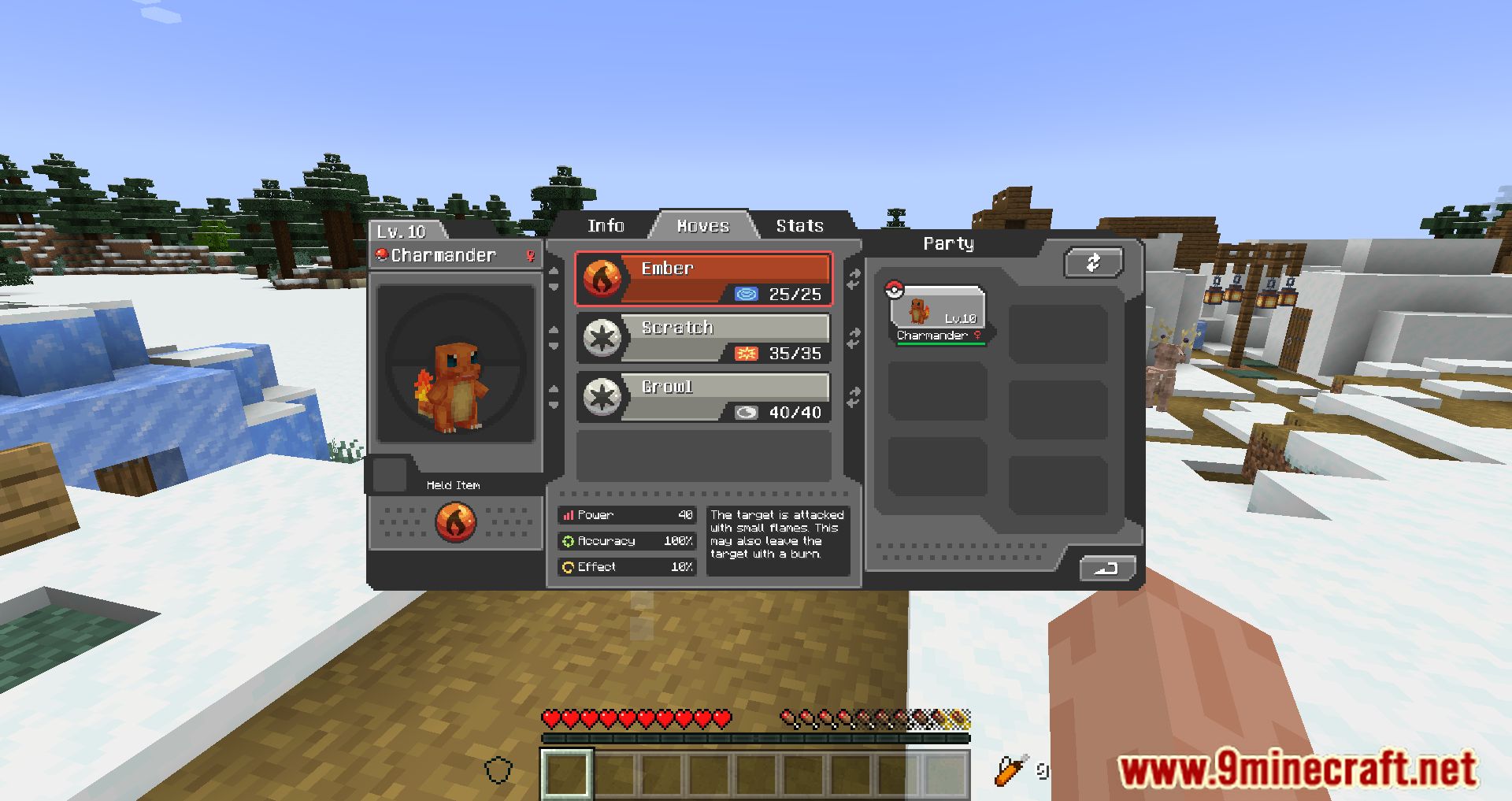 description_9 Modpack Cobblemon - Batallas de Pokémon!