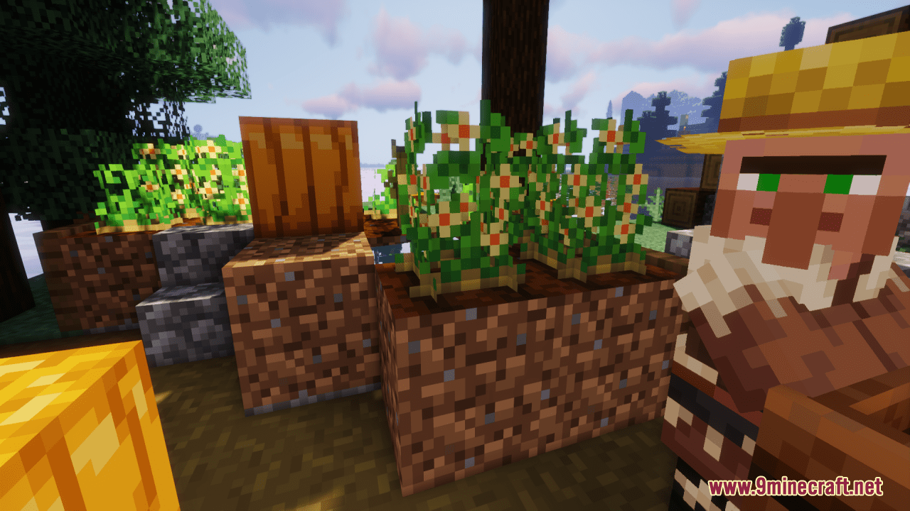 description_12 Twilight's Flowering Crops Resource Pack (1.19.4, 1.19.2) - текстур-пак