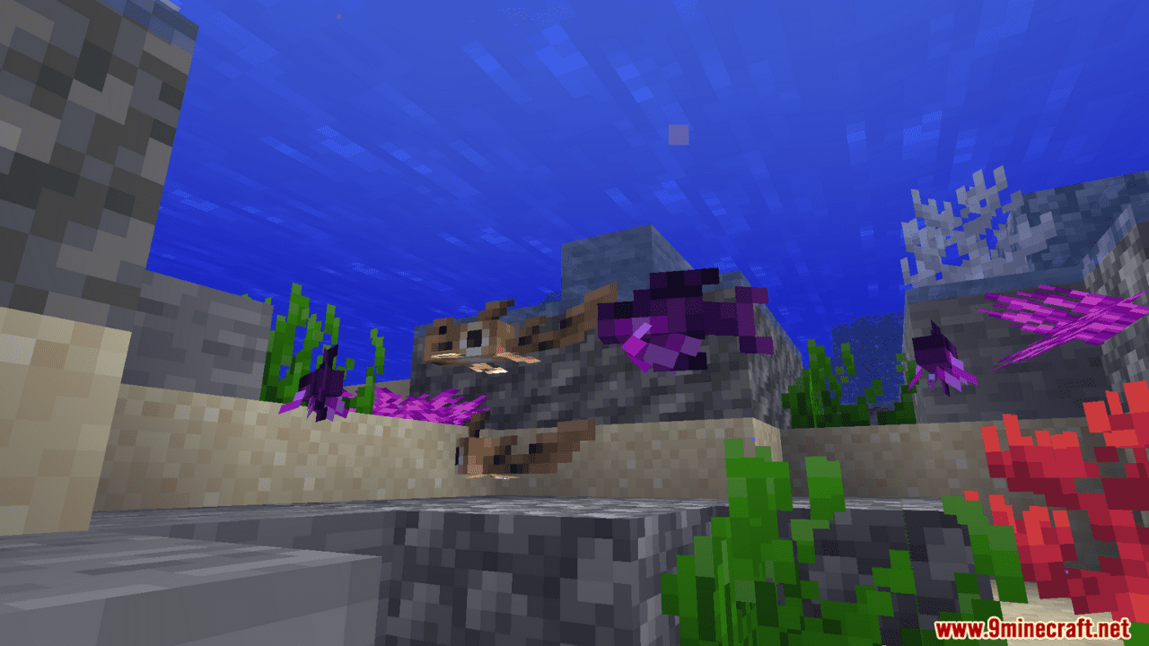 description_7 Rainbow Reef Mod (1.20.1) - 79+ ослепительных рыбок
