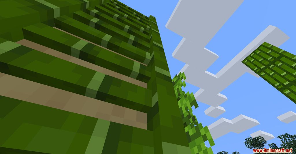 description_6 Bamboo Everything Mod (1.20.4) - декорирование, строительство