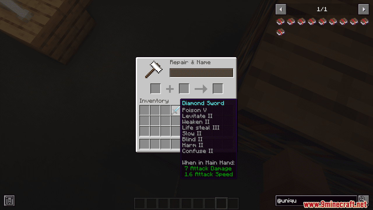 description_3 Unique Magic Mod - unique combat spells