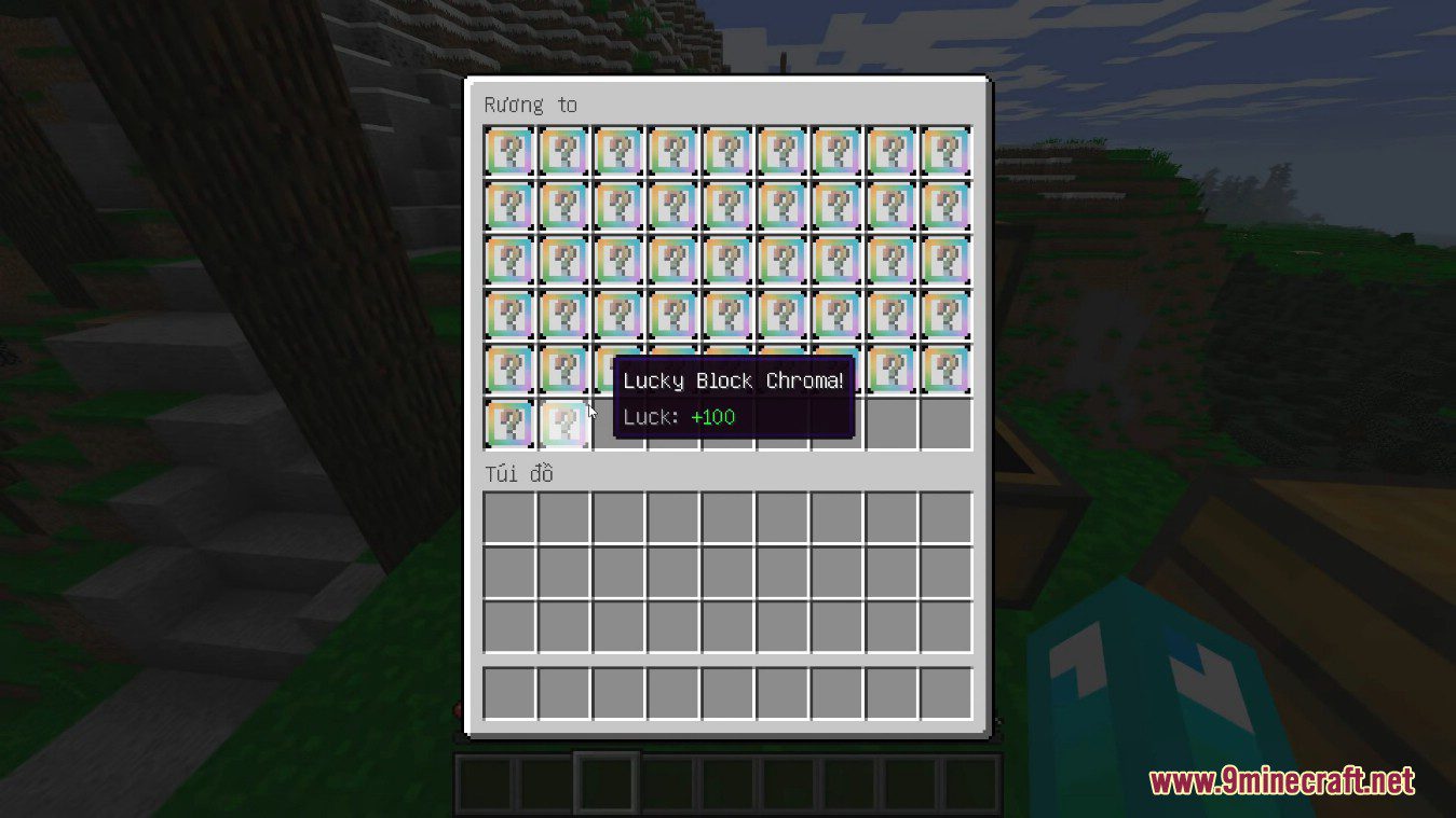 description_4 Chroma Lucky Block Mod (1.12.2) - много крутых капель!
