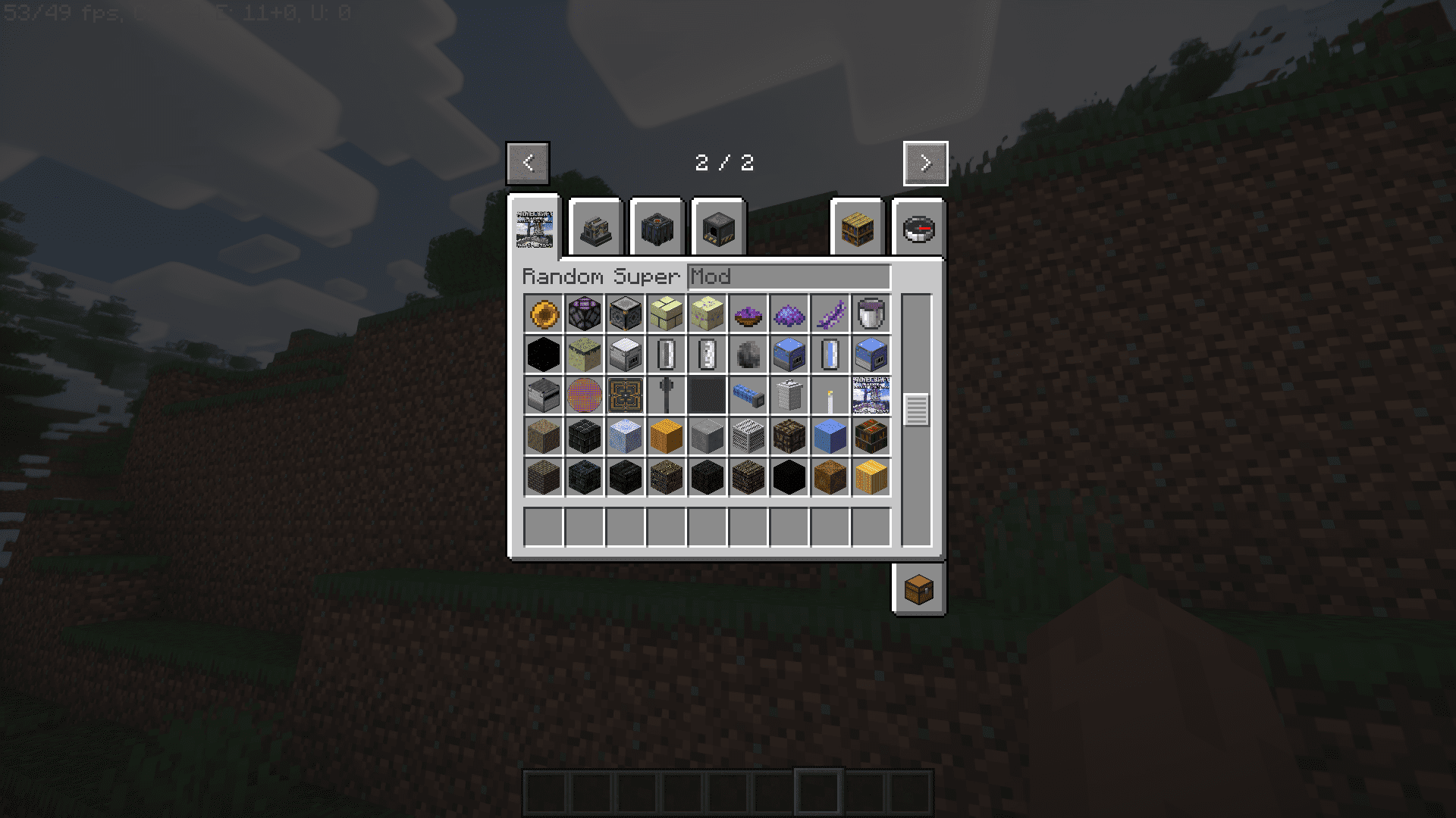 description_5 Random Super Mod 1.20.2 - новые интересные функции
