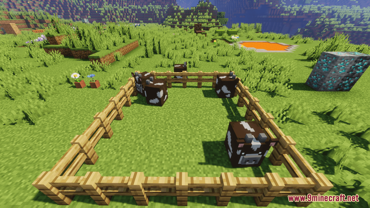 description_10 Cubic Animals Resource Pack (1.20.4, 1.19.4) - texture pack
