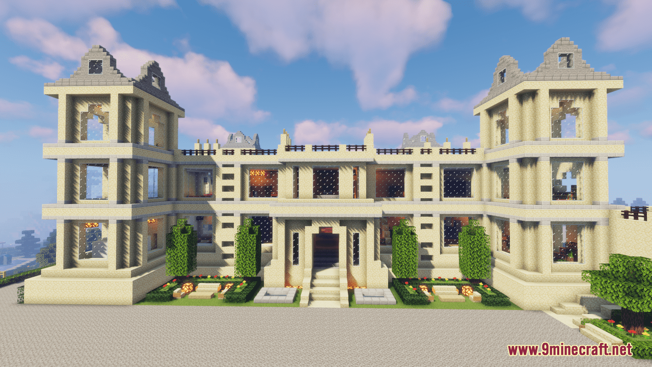 image 5 for Карта Mentmore Towers (1.20.4) - Брюс Уэйн Бэтмен