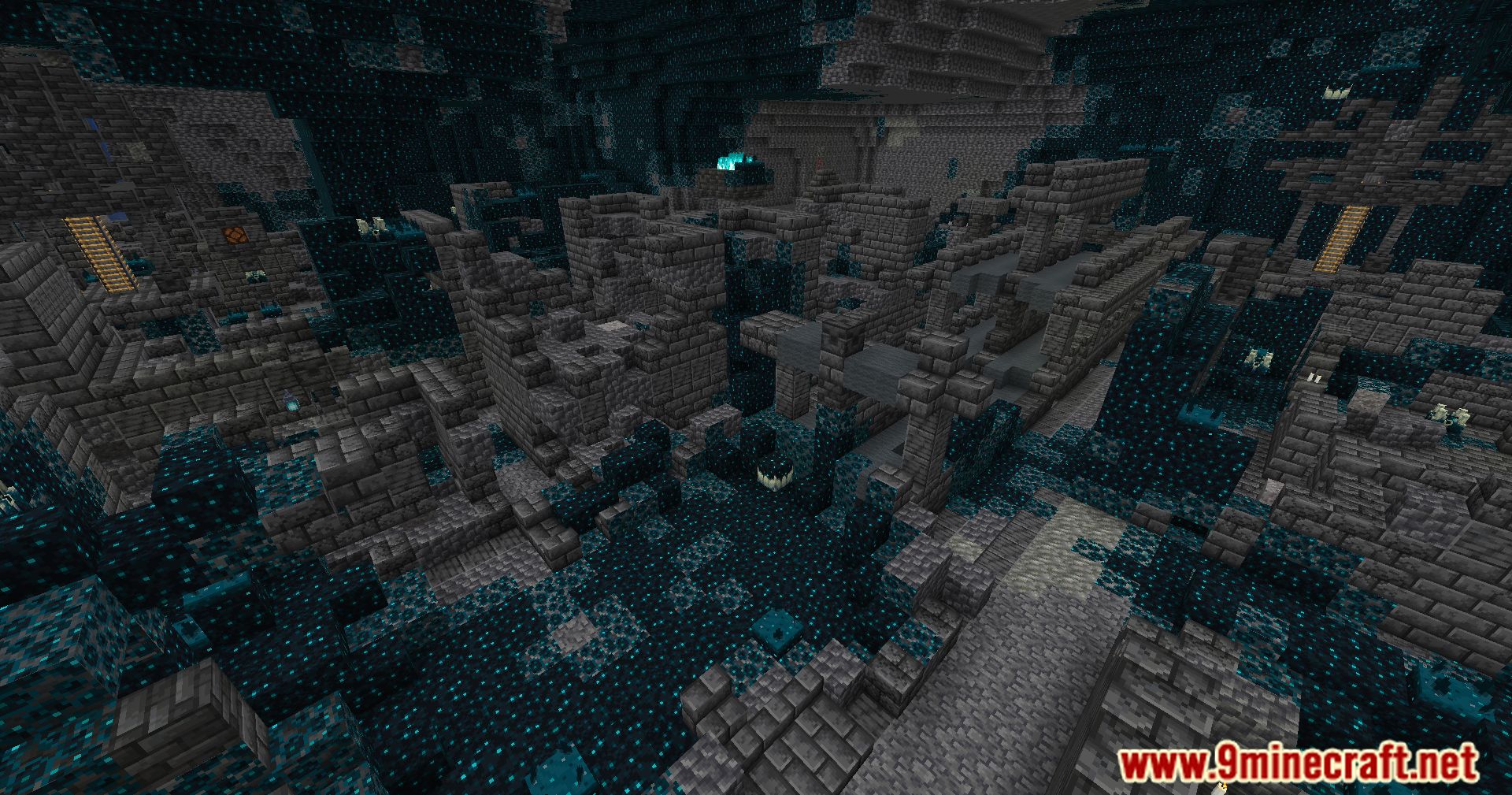 image 8 for DnT Ancient City Overhaul Mod (1.20.5) - improvement of ancient cities