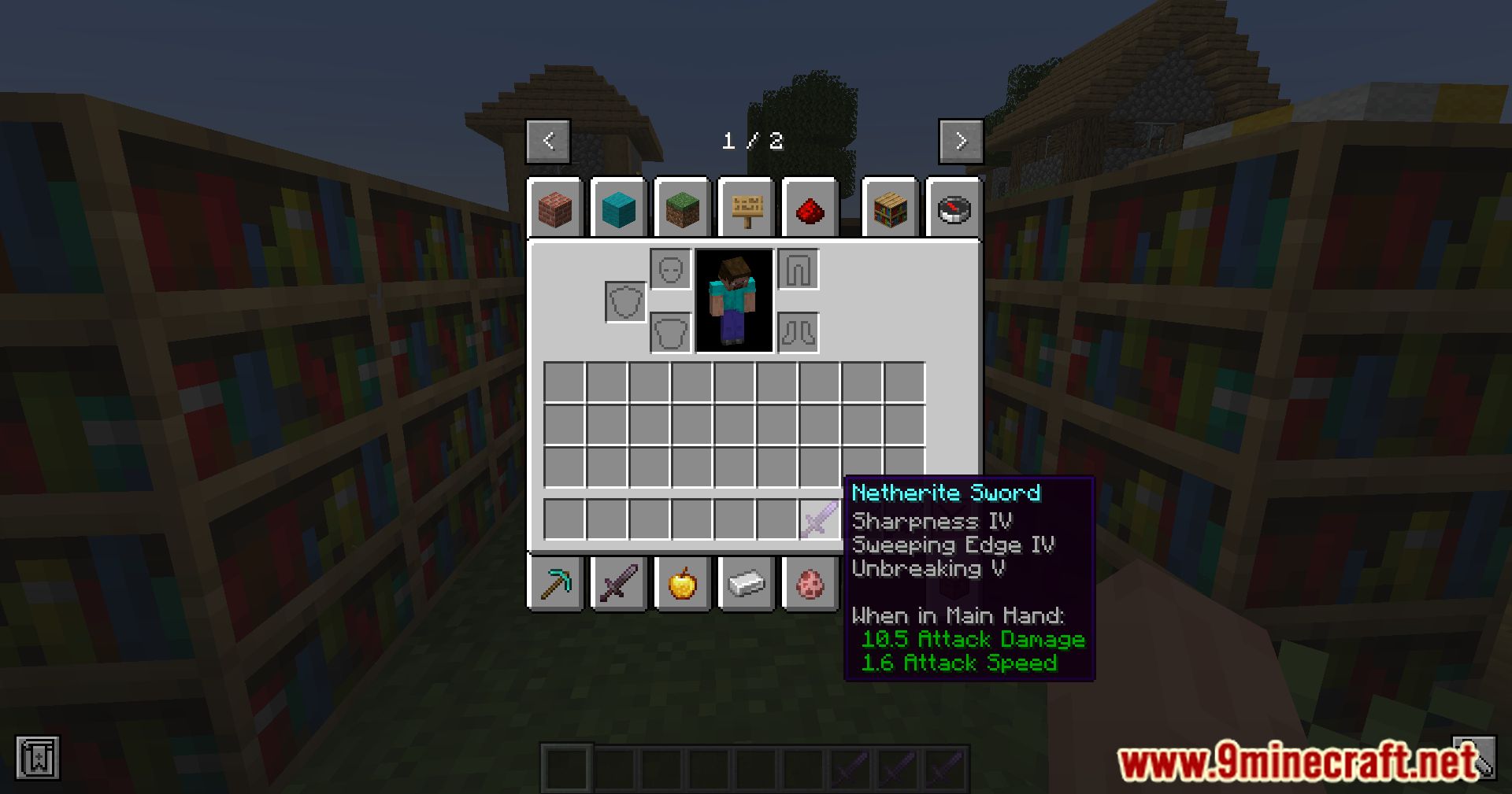 description_3 Max Enchant X Mod 1.19.4 - Redefines the limits of enchantments