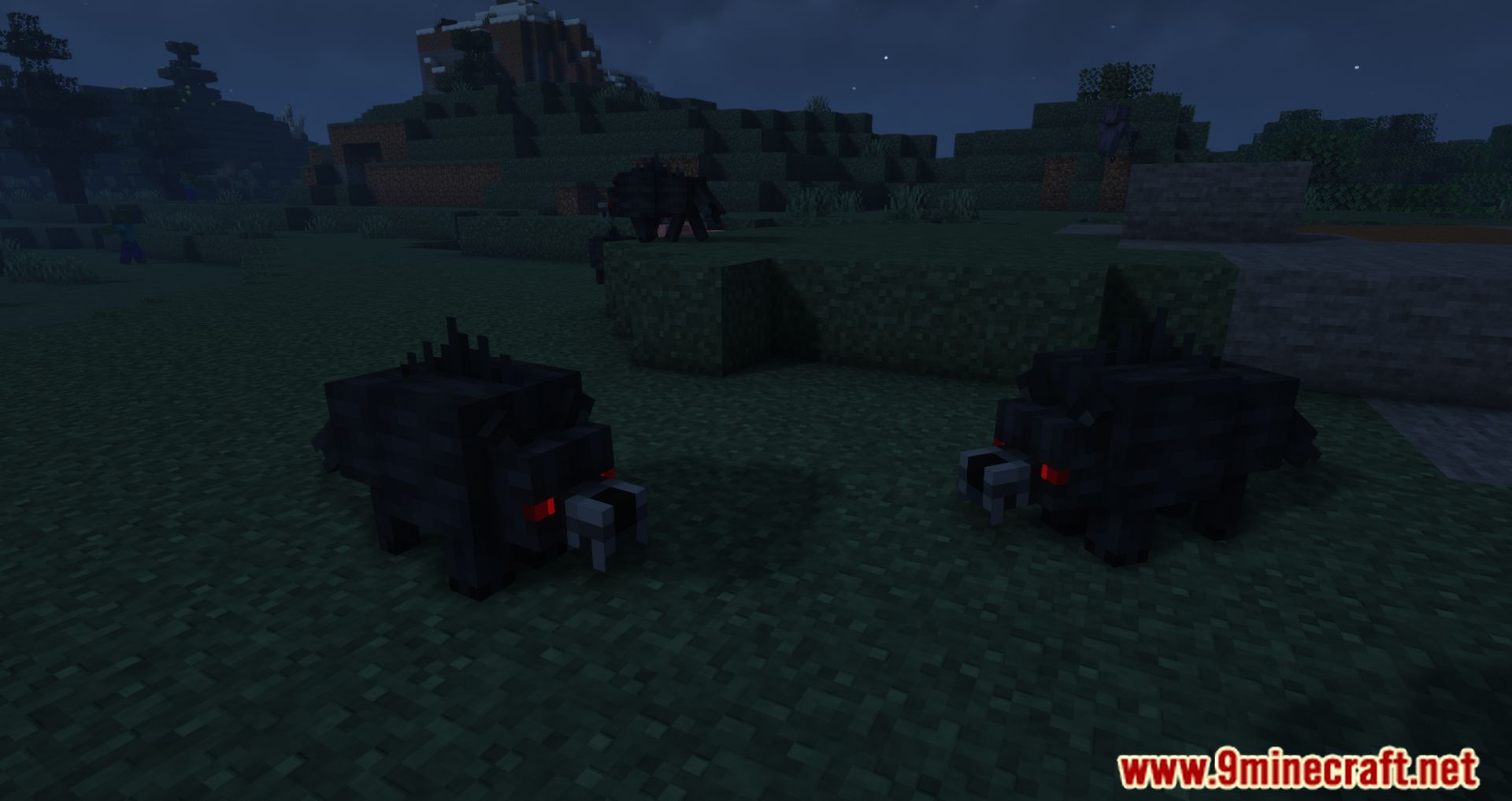 description_7 Born in Chaos mod - a lot of hostile mobs.