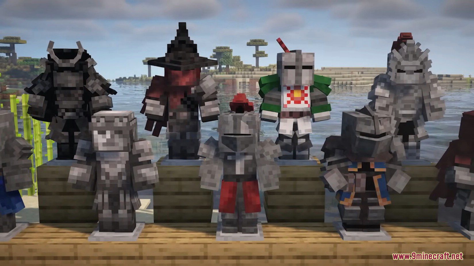 description_2 Mod Soul Like Armors Reworked (1.20.1) - Dark Souls Zırhı