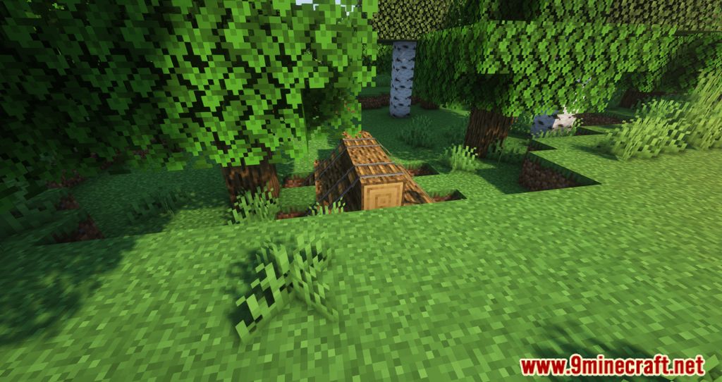 description_2 Curses' Naturals Mod - Случайно генерируемые структуры.