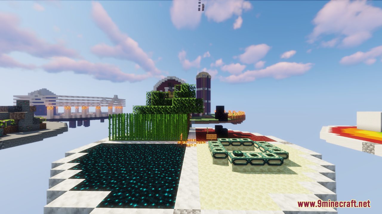 description_5 Survival Academy Map (1.20.4, 1.19.4) - teste a sua memória