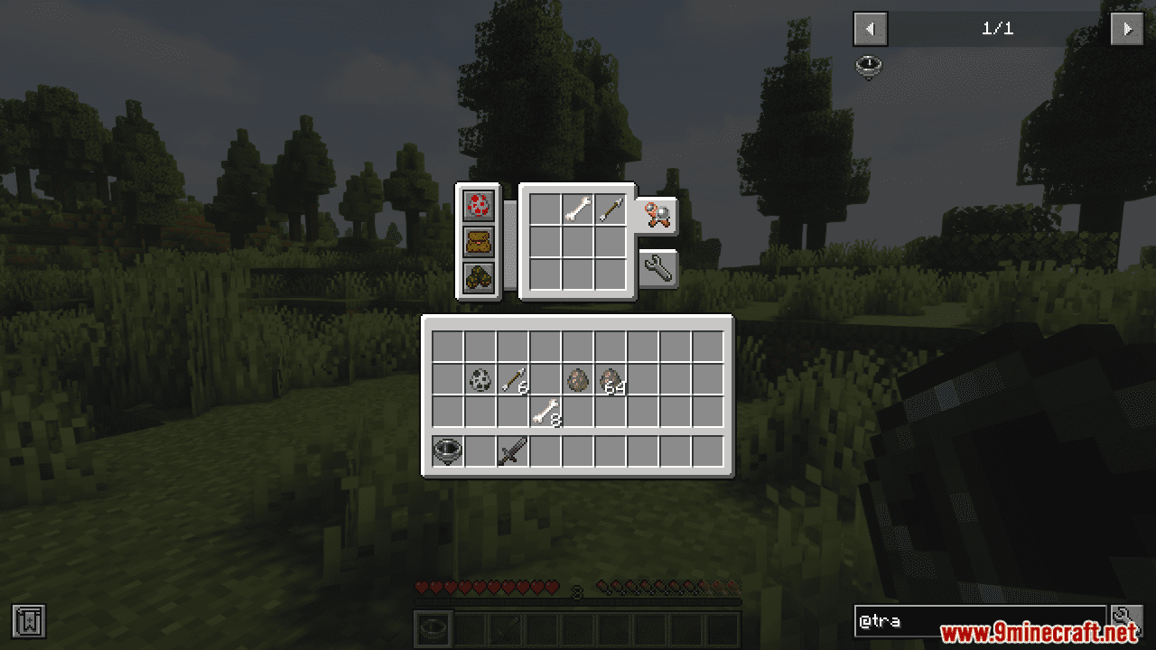 description_0 Traveler's Compass Mod (1.20.4) - поиск предметов в Minecraft