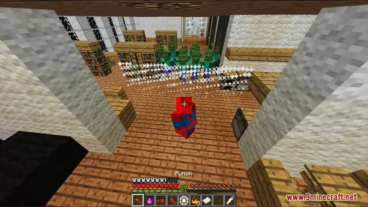 description_7 Spider-Man in vanilla Minecraft (1.20.4, 1.19.4) - become your own hero!