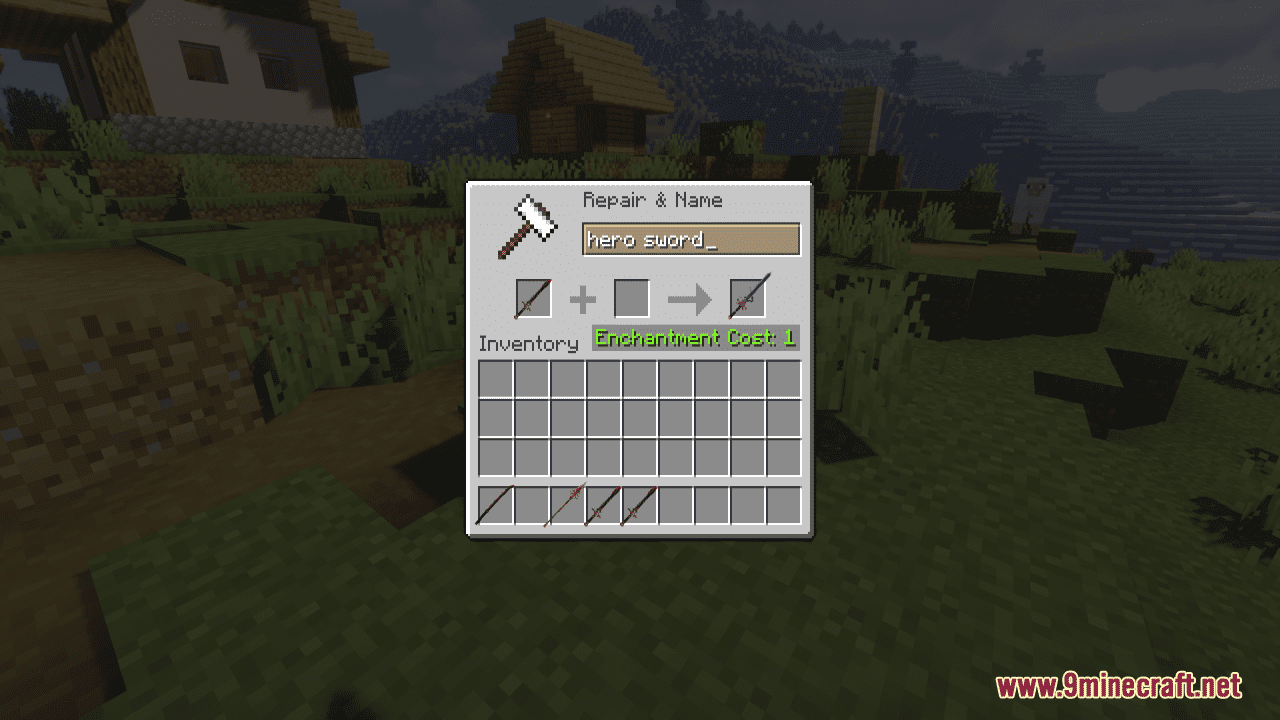 description_5 Blades Of Majestica Resource Pack (1.19.4, 1.19.2) - Текстур-пак