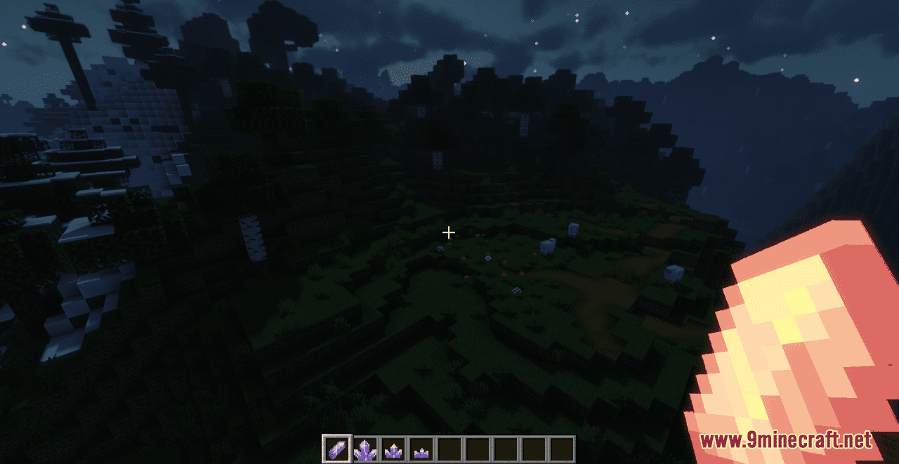 description_1 Glowing Effects Resource Pack (1.19.4, 1.19.2, 1.19) - Набор текстур