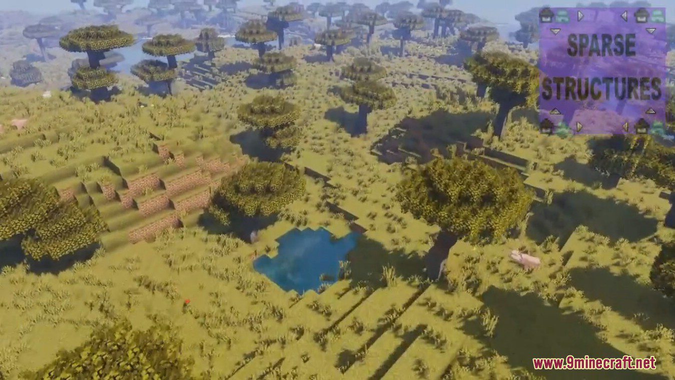 description_7 Sparse Structures Reforged Mod - All buildings are far away