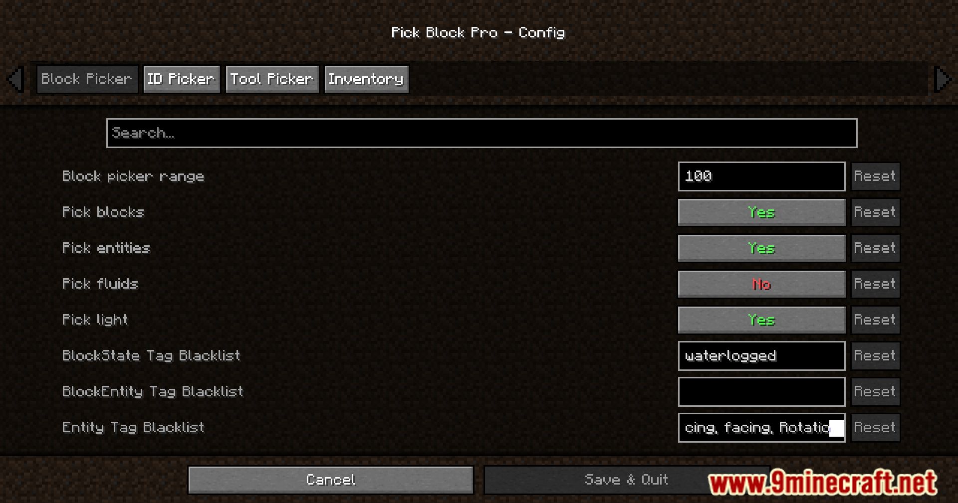image 6 for Pick Block Pro Mod (1.20.6) - удаление предметов без усилий