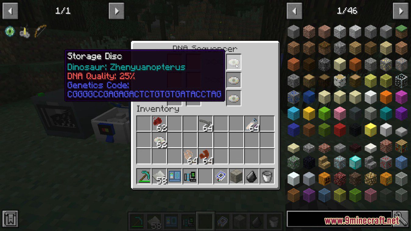 description_5 Jurassic World Reborn Mod (1.12.2) - algunos preservados