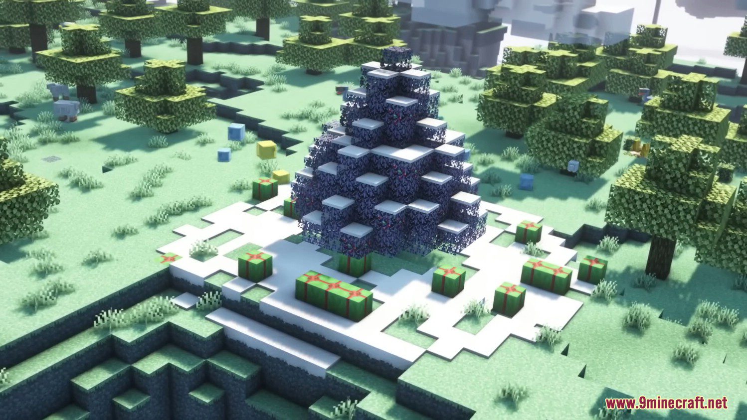description_25 The Aether Mod 1.20.1 - Небесное измерение.