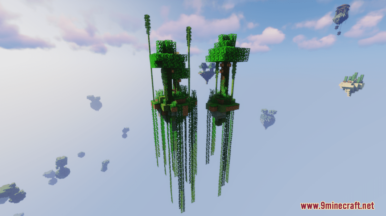 description_8 Карта Skyisland (1.20.4, 1.19.4) - Царство небесное