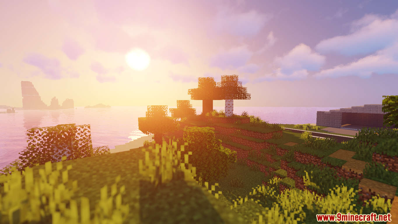 description_1 Map Beyond 256 Flight simulator 1.20.4 for Minecraft