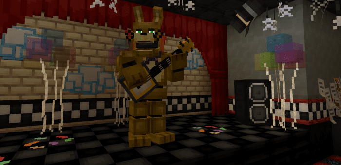 image 3 para FNAF Decoration Plugin (1.20) - MCPE/Bedrock mod