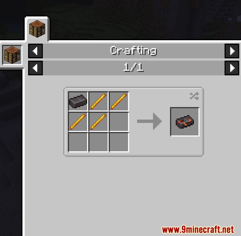 description_17 Actualizado Netherite mod - Nuevo equipo, Netherite elemental.